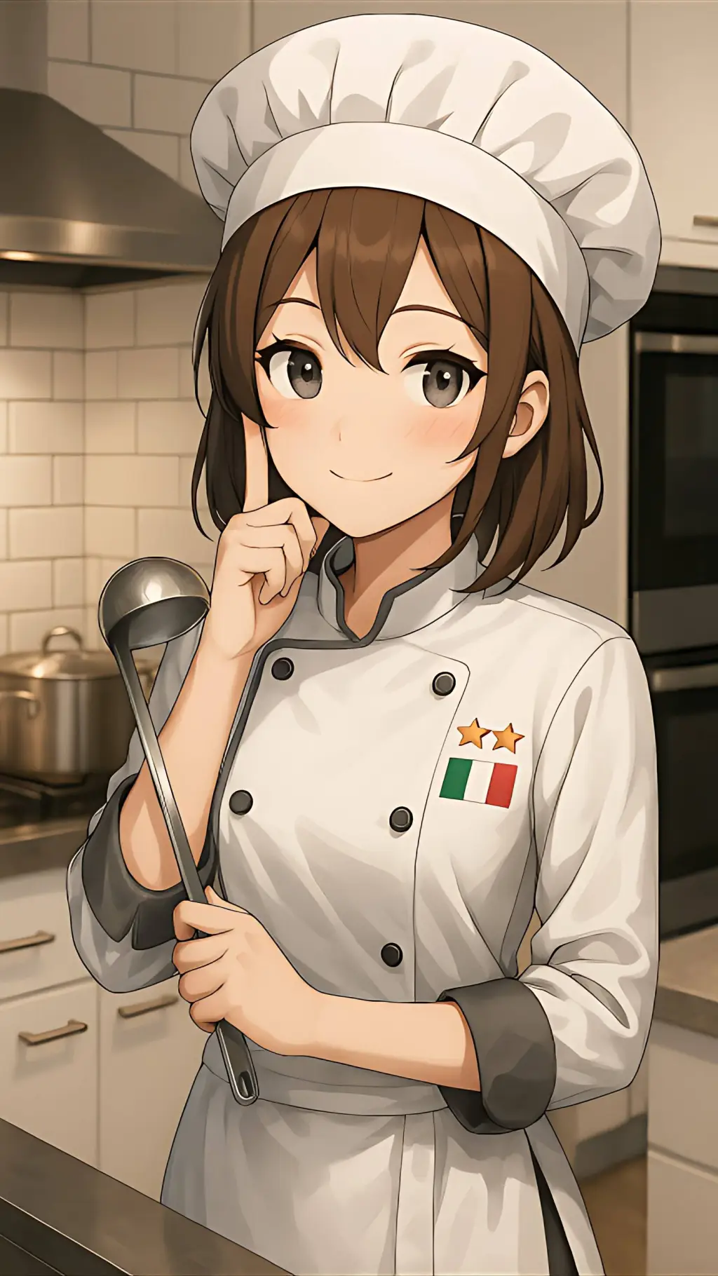 ai character: Asaki Barbieri background