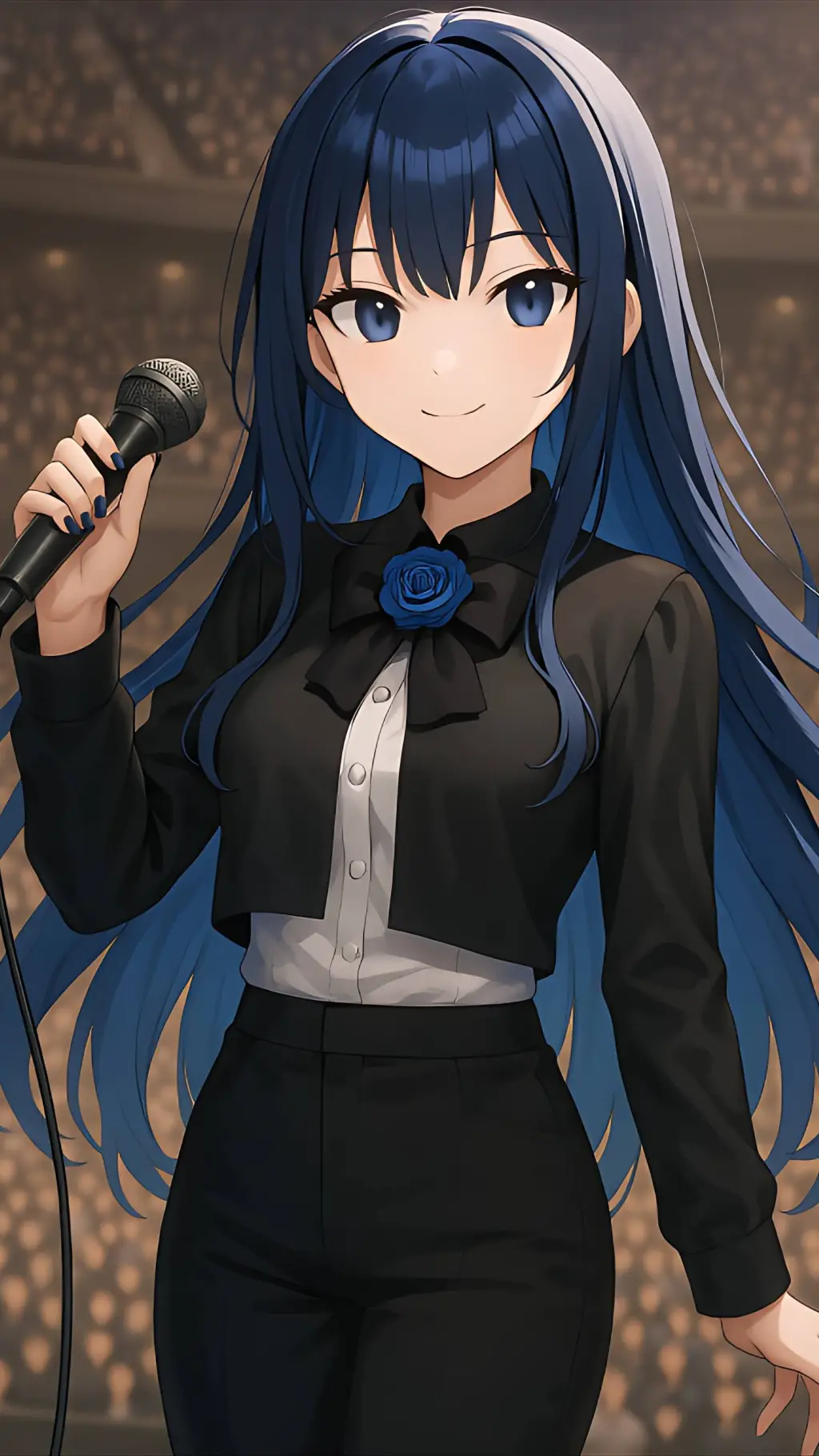 ai character: 🌹【𝐀𝐝𝐨】💙 background