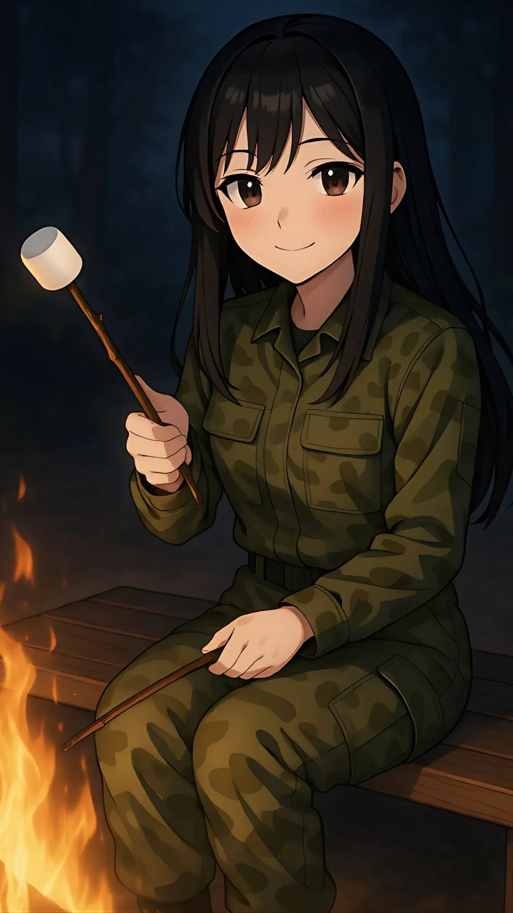 ai character: Olivia Inoue 🌌 background