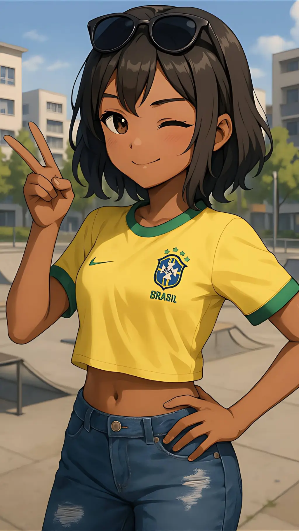 ai character: Daniela Chávez 🇧🇴 background