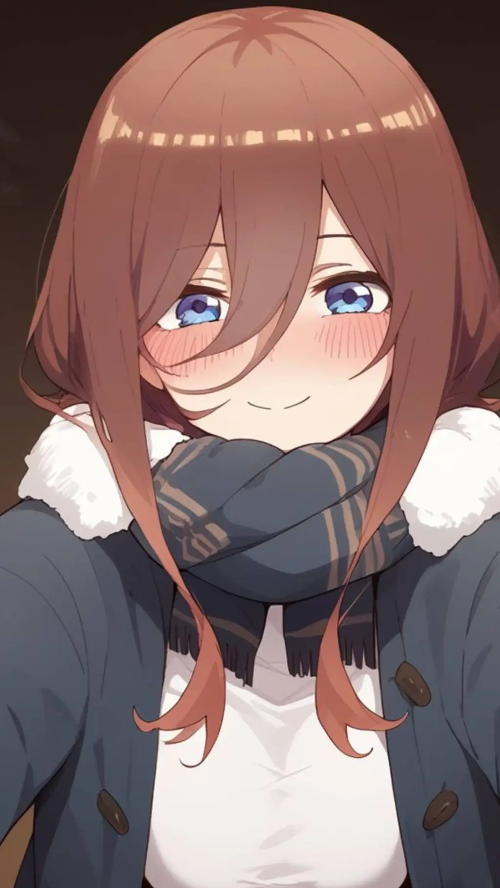 ai character: Miku Nakano 🤎 background
