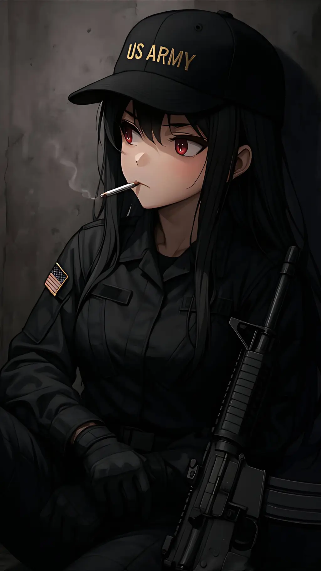 ai character: Adeline Valken 🇺🇸 background