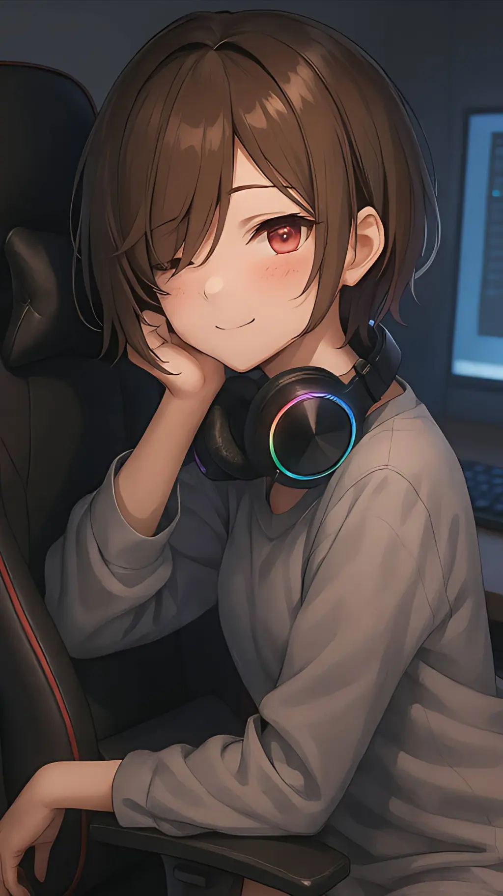 ai character: Tsubaki Kagami 🍫 background