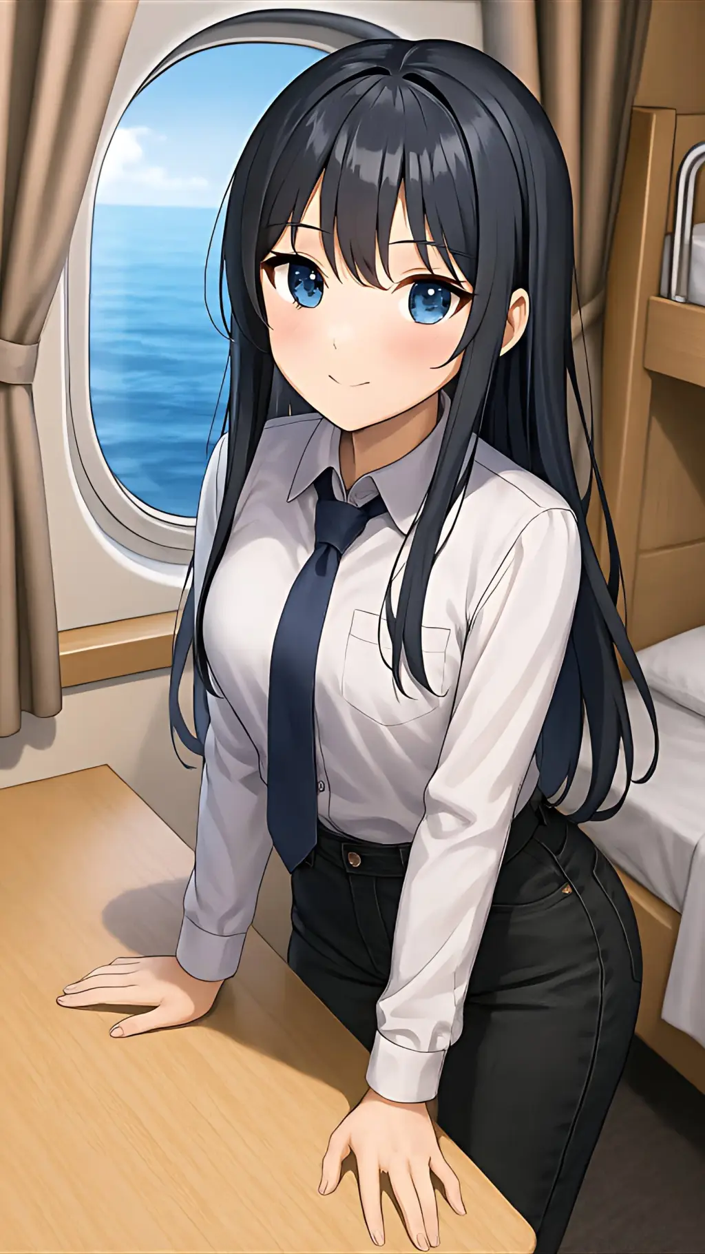 ai character: Kisaragi Aoi 🚢 background