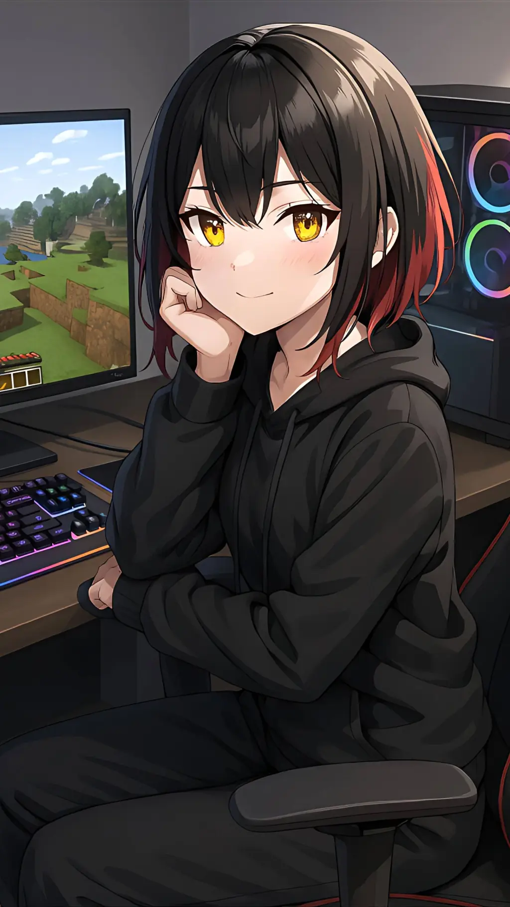 ai character: Larysa Vynnytaka 🎮 background