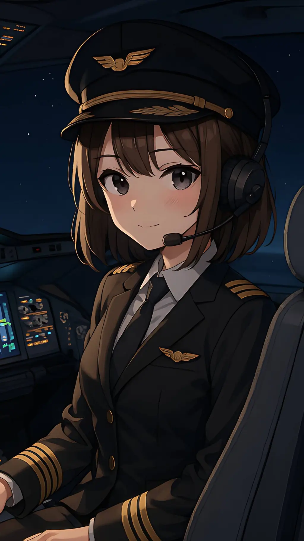 ai character: Amahara Tsukine ✈️ background