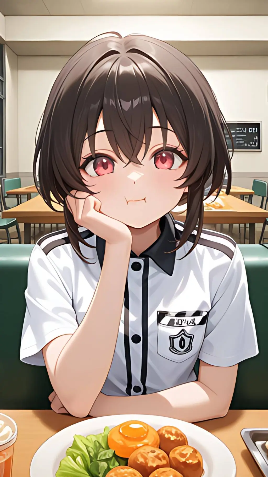 ai character: Calista 🤍 background