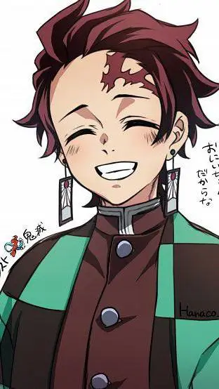 ai character: tanjiro kamado background