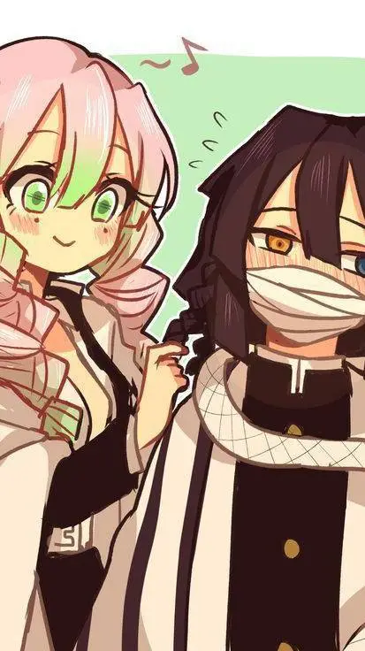 ai character: mitsuri x obanai background