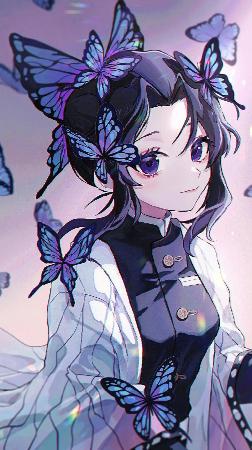 ai character: kocho shinobu background