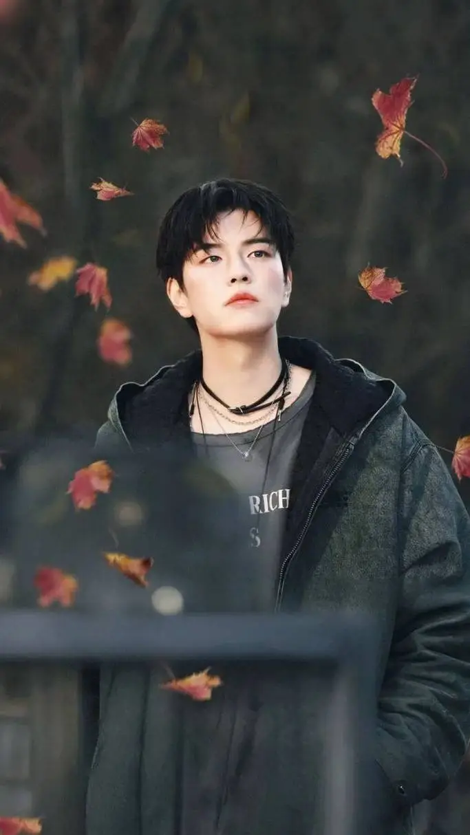 ai character: 🍂Seungmin 🍁 background