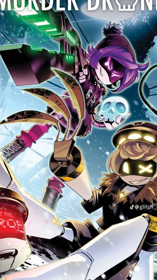 ai character: ■Murder Drones□. background