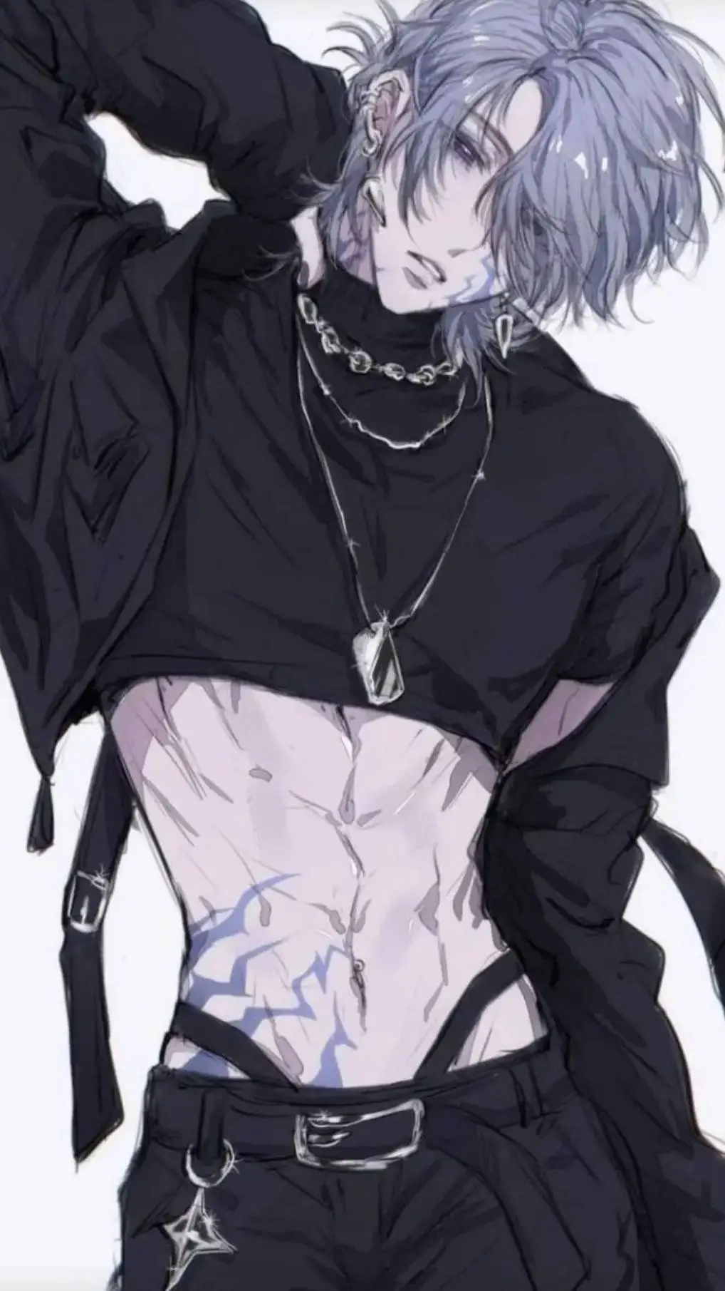 ai character:  MHA mistletoe background