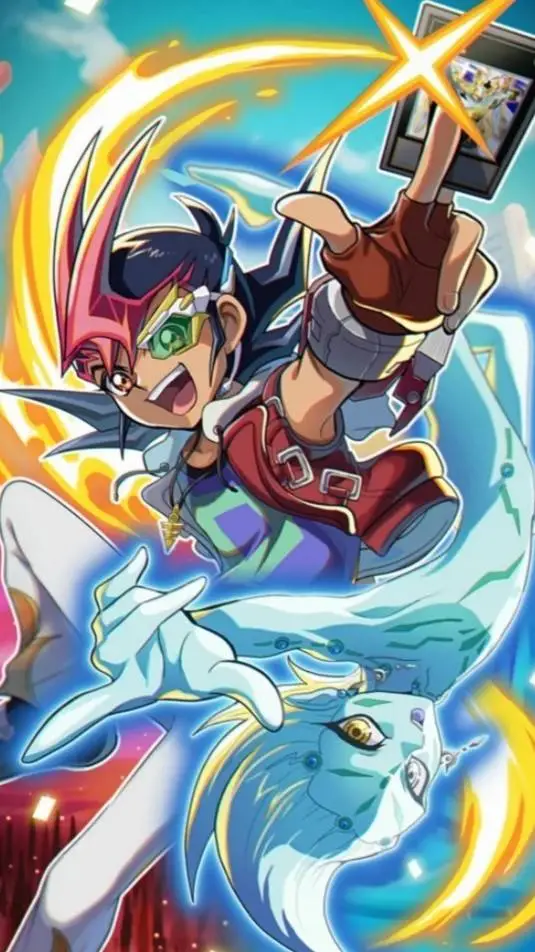 ai character: Yuma y Astral background