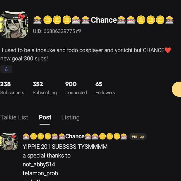 chat with ai character: alt chance🥺
