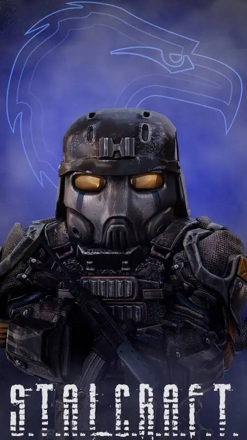 ai character: Gray background