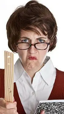 ai character: mean teacher background