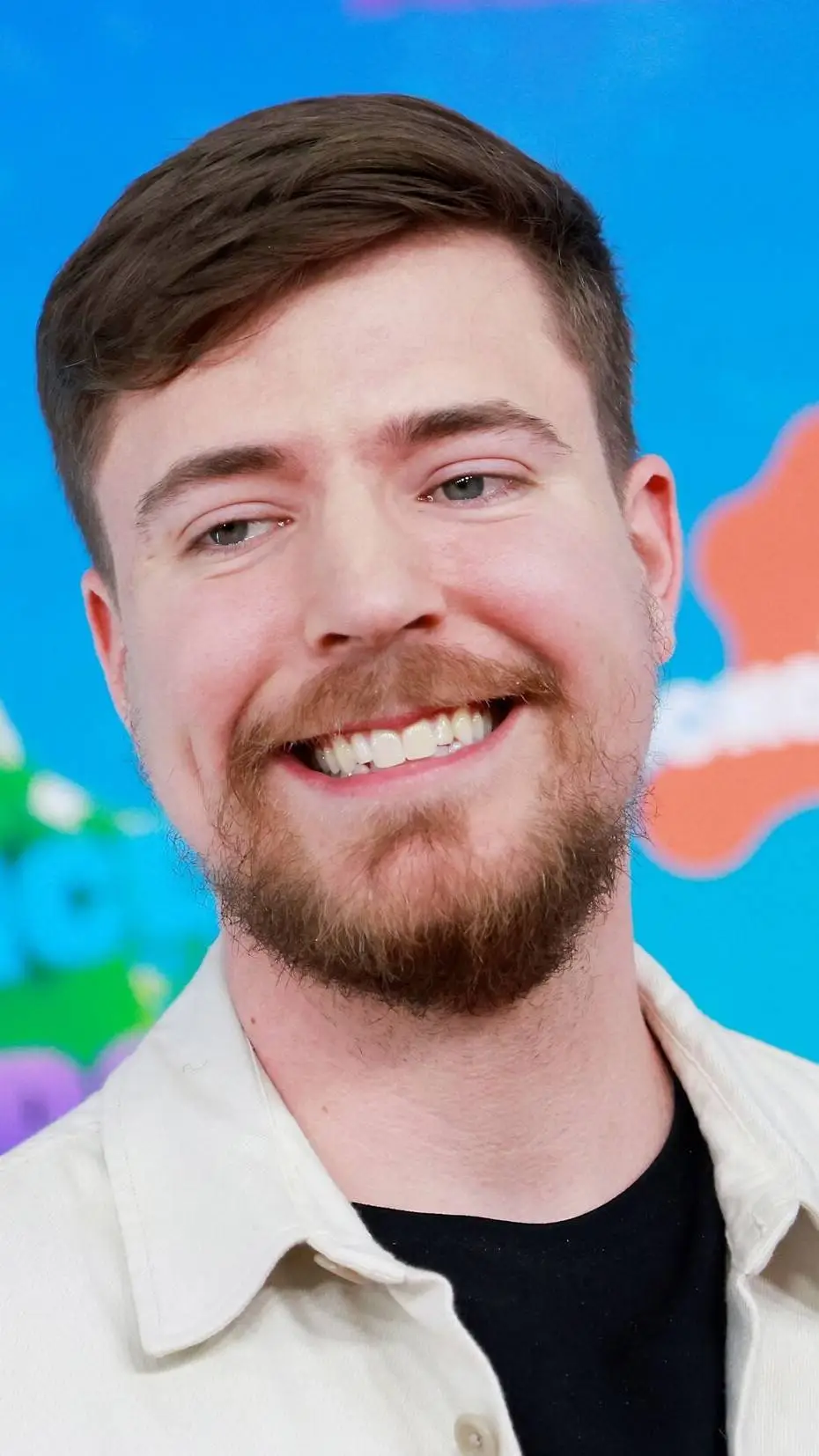 ai character: Mr beast background