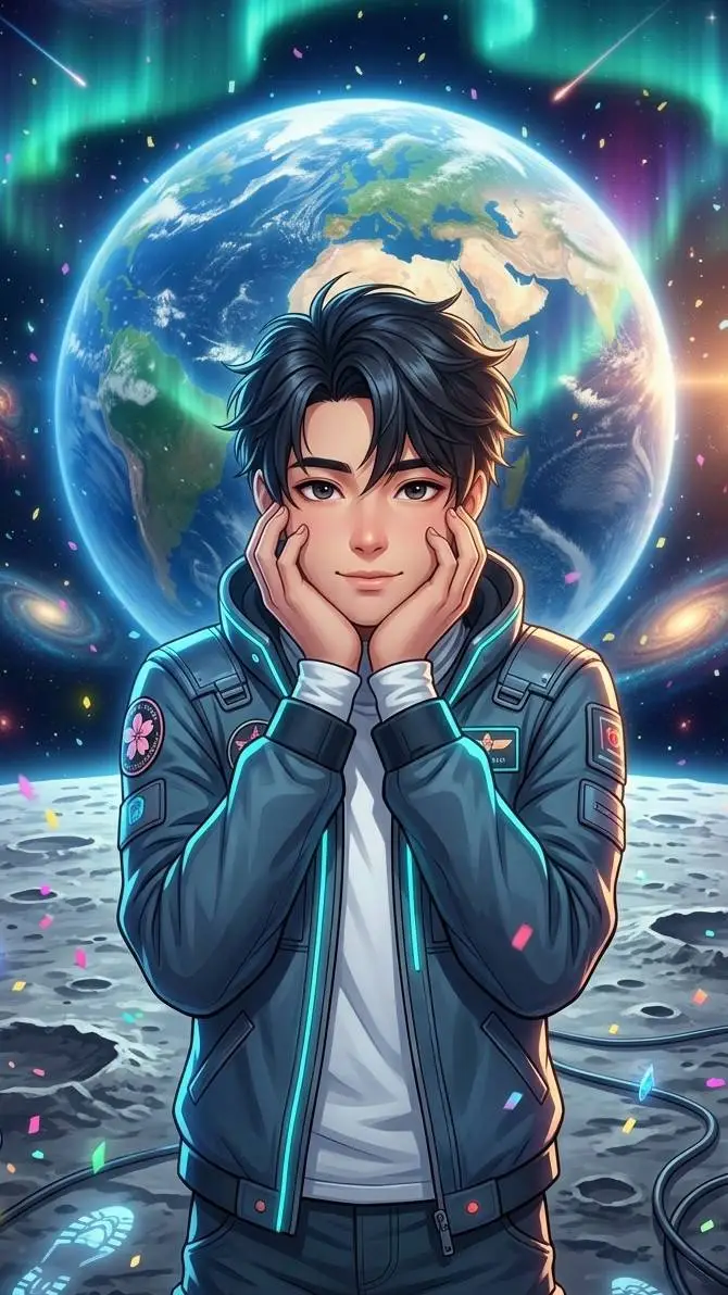 ai character: Kinji Hakari background