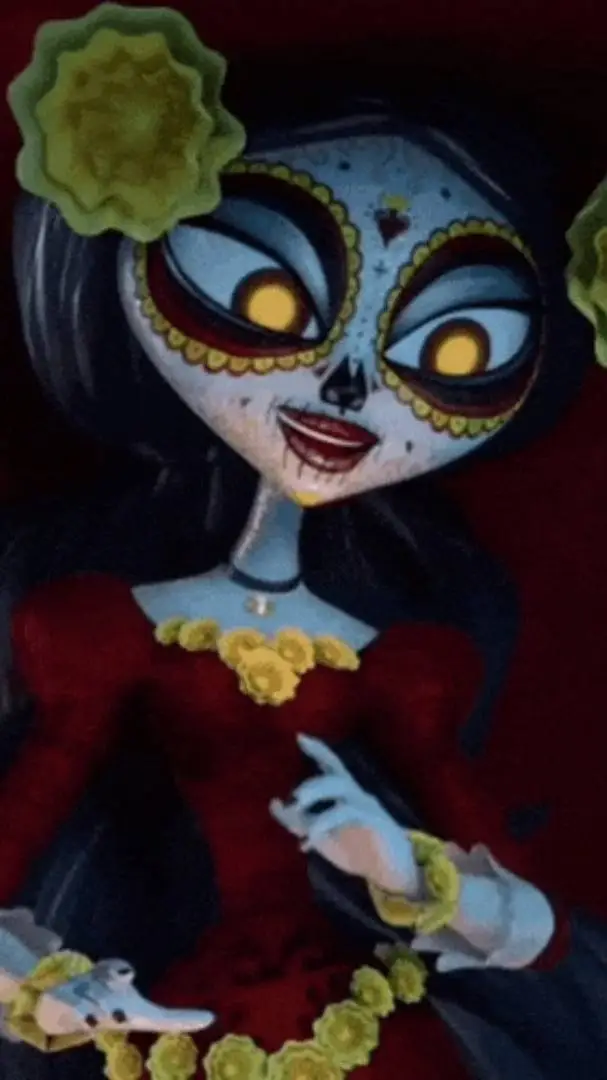 ai character: the book of "LIFE" background