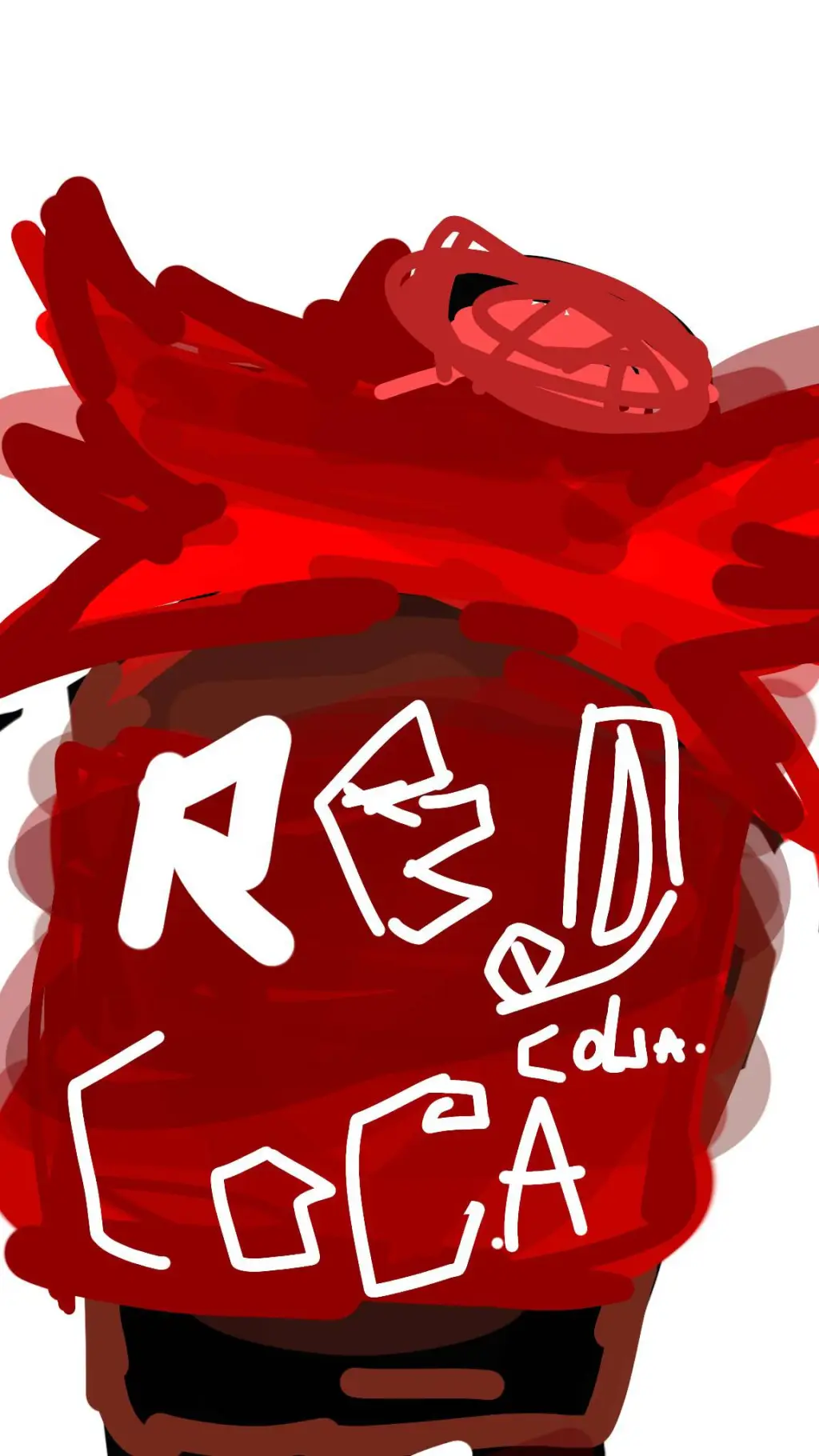 ai character: 🩸¡RED COCA COLA!★ background