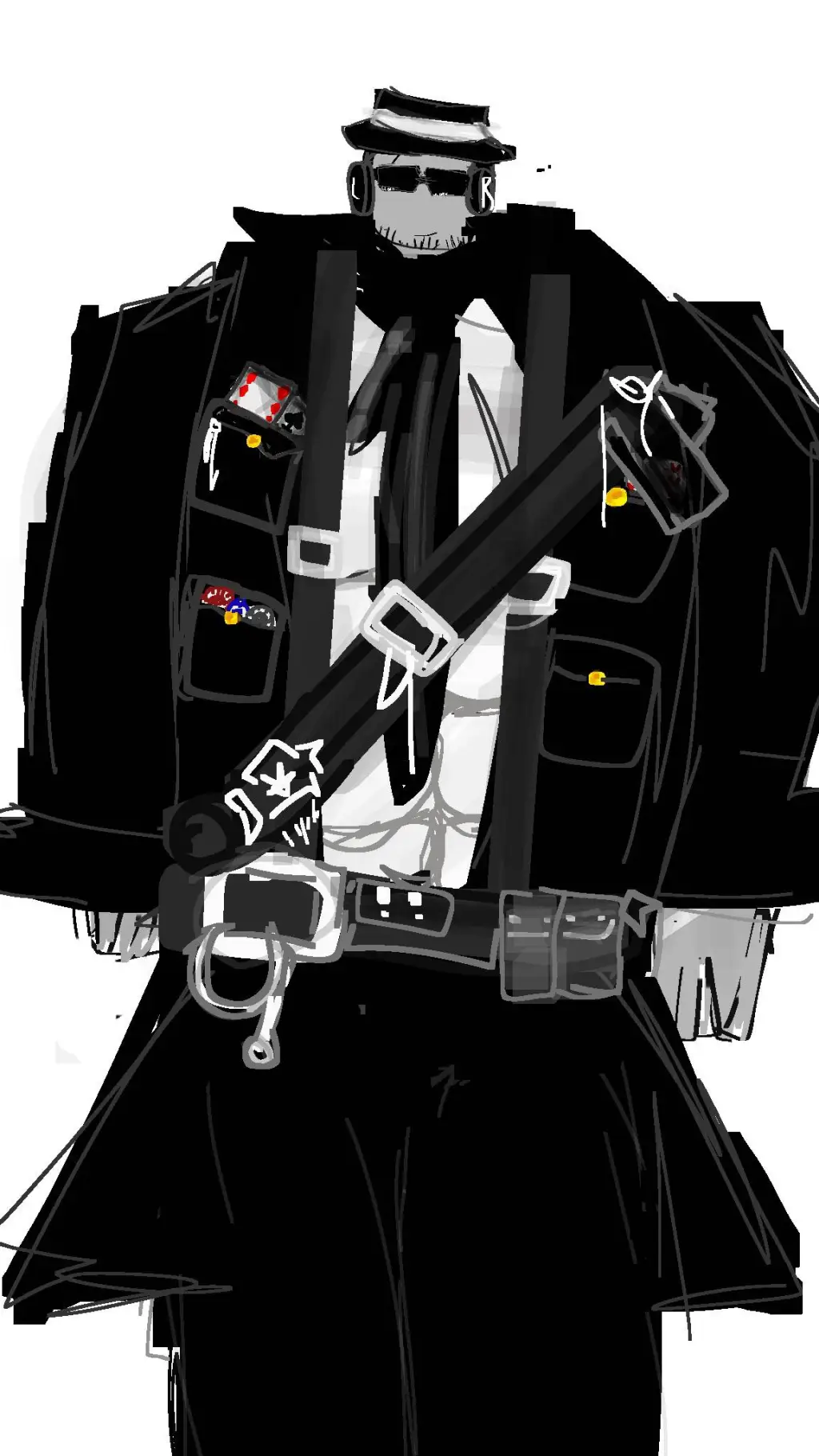 ai character: Chance...lol background