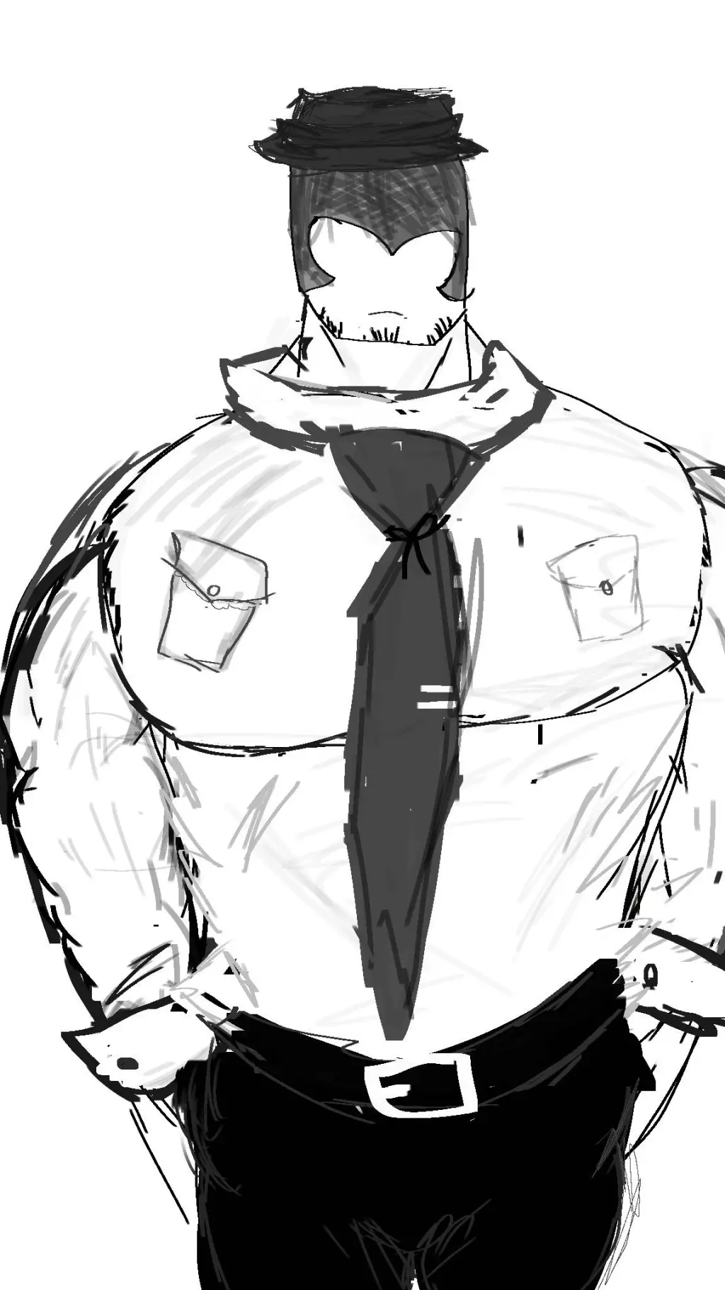 ai character: Mr Whate. background