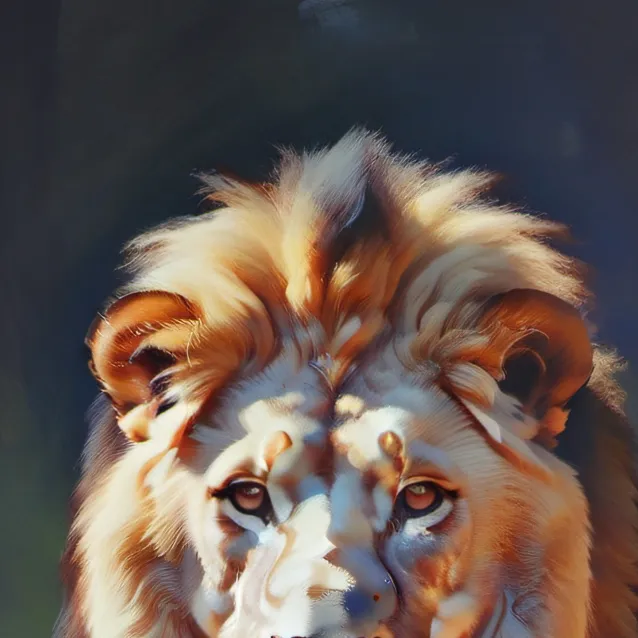 chat with ai character: Lion