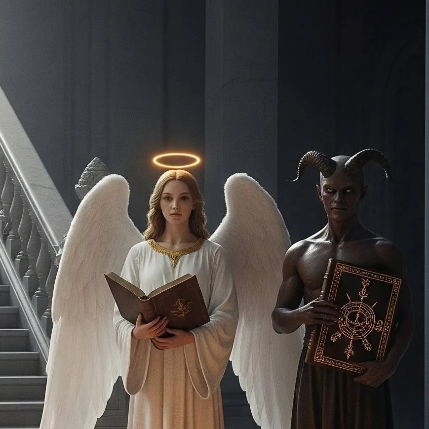 chat with ai character: Saved or Damned?