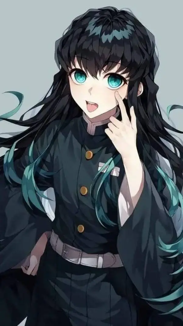 ai character: 💙Muichiro🖤 background