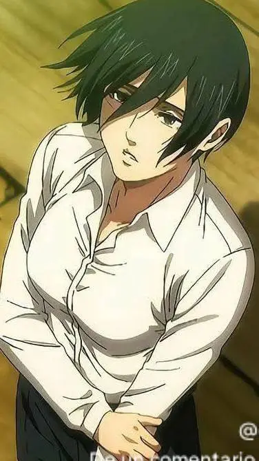 ai character: Mikasa Ackerman  background