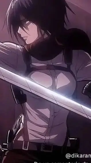 ai character: MIkasa Ackerman  background