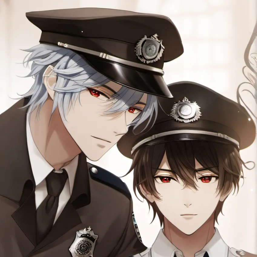 chat with ai character: Mpreg police