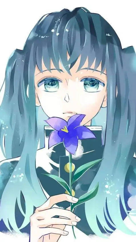 ai character: Muichiro Tokito 💙 background