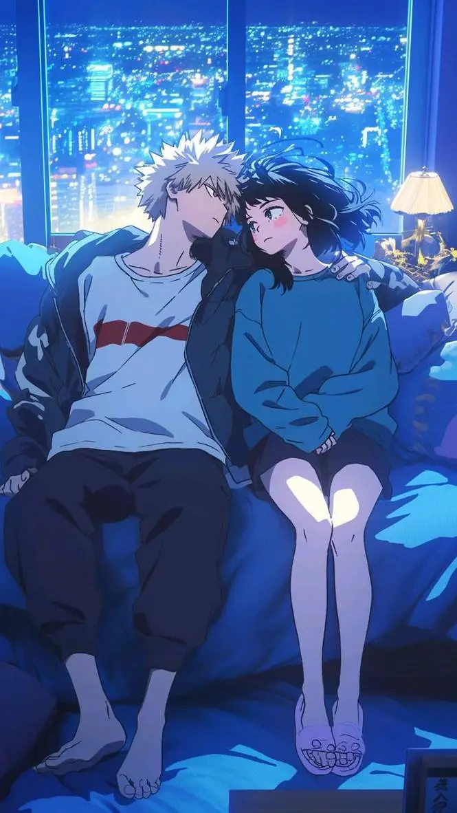 ai character: bakugo 🙈🙉🙊 background