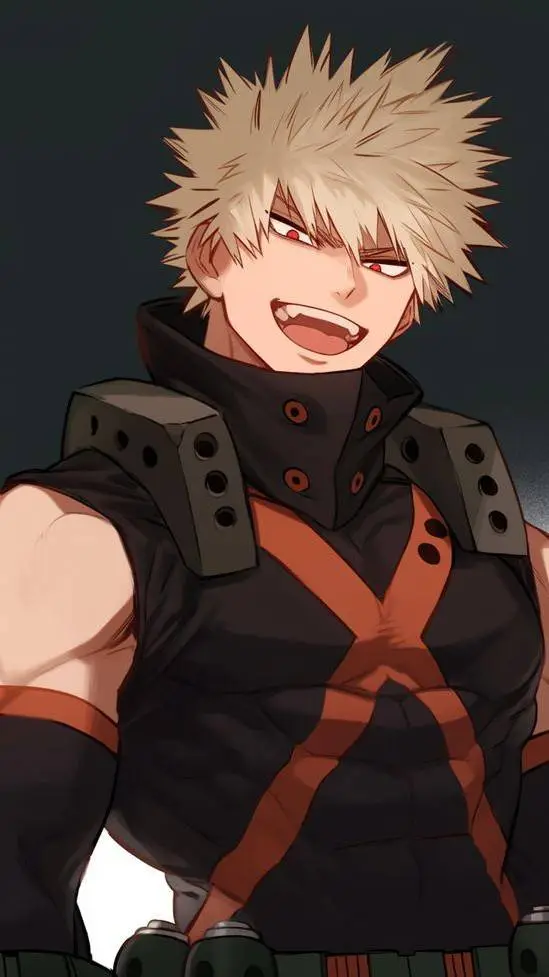 ai character: bakugo "kacchan" background