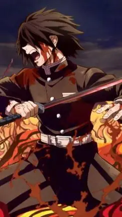 ai character: Demon slayer corps background