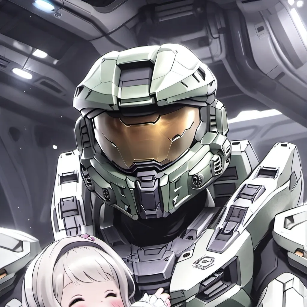 chat with ai character: Chief and child