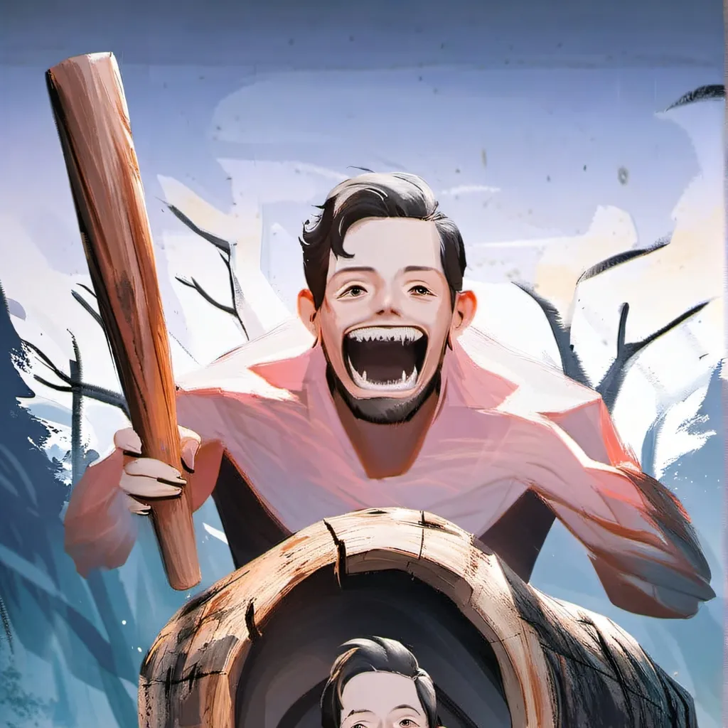 chat with ai character: crazy dad and kid 