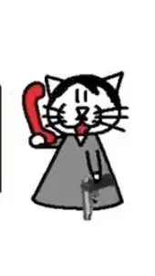 ai character: Gatito nein nein  background