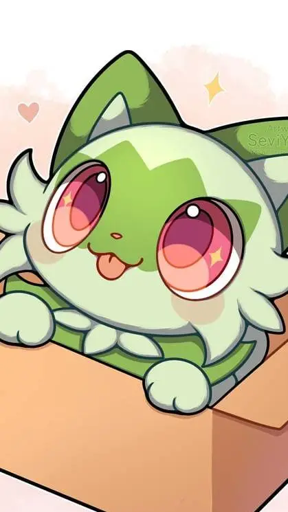 ai character: Espri gatito  background