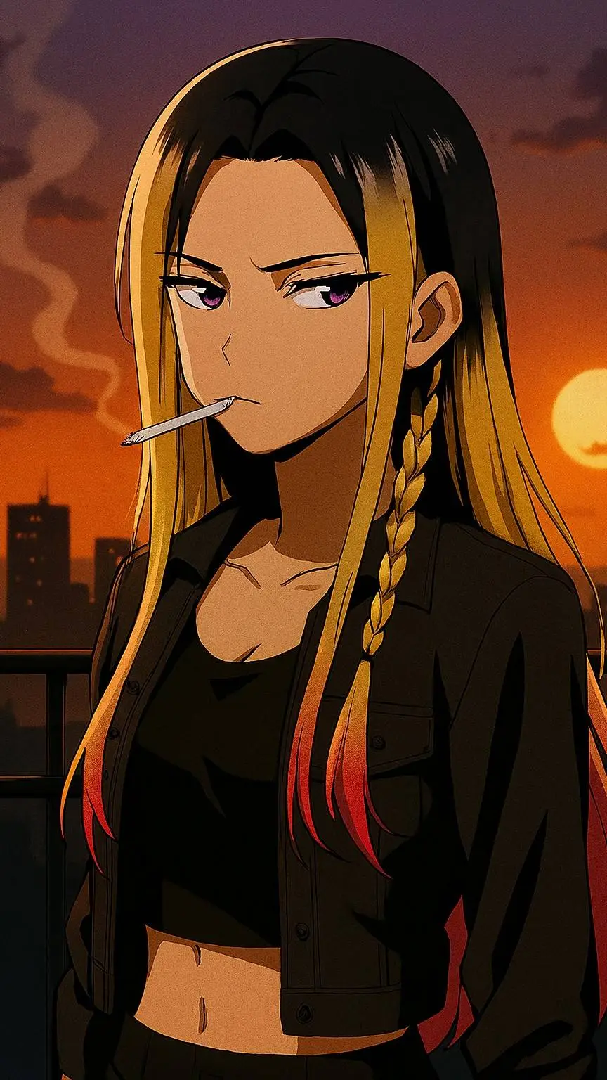 ai character: Emma  background