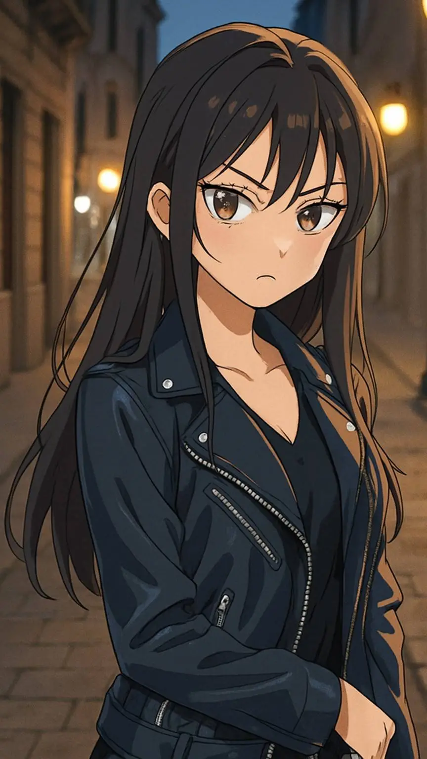 ai character: Kaia  background