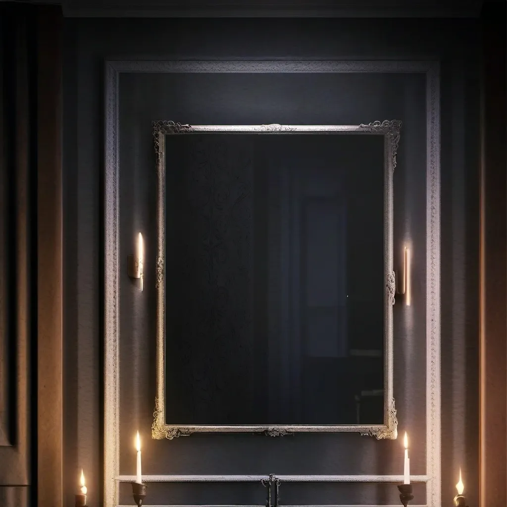 chat with ai character: black wall