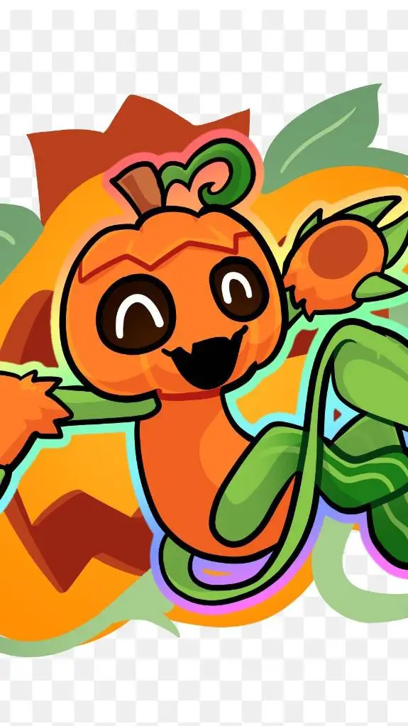 ai character: Dw (Gourdy) background