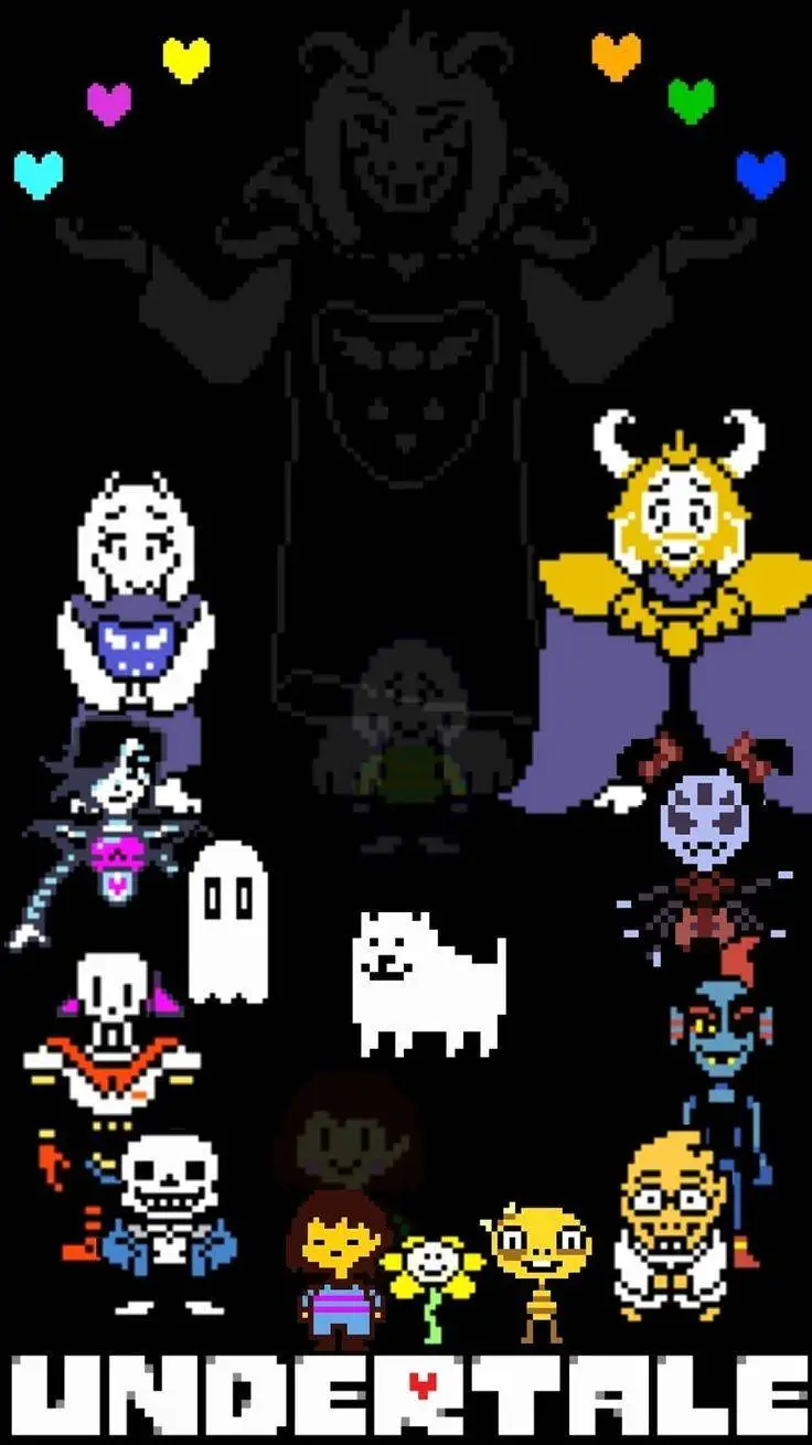 ai character: UNDERTALEEE  background