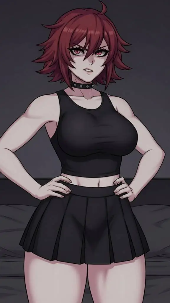 ai character: Ruby  background