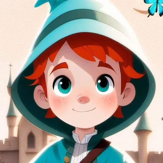 chat with ai character: Red scribble 