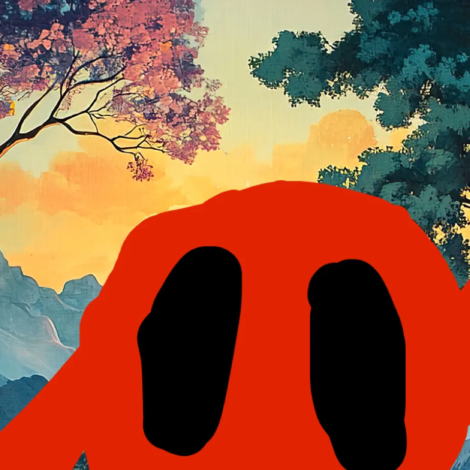 chat with ai character: Red scribble 