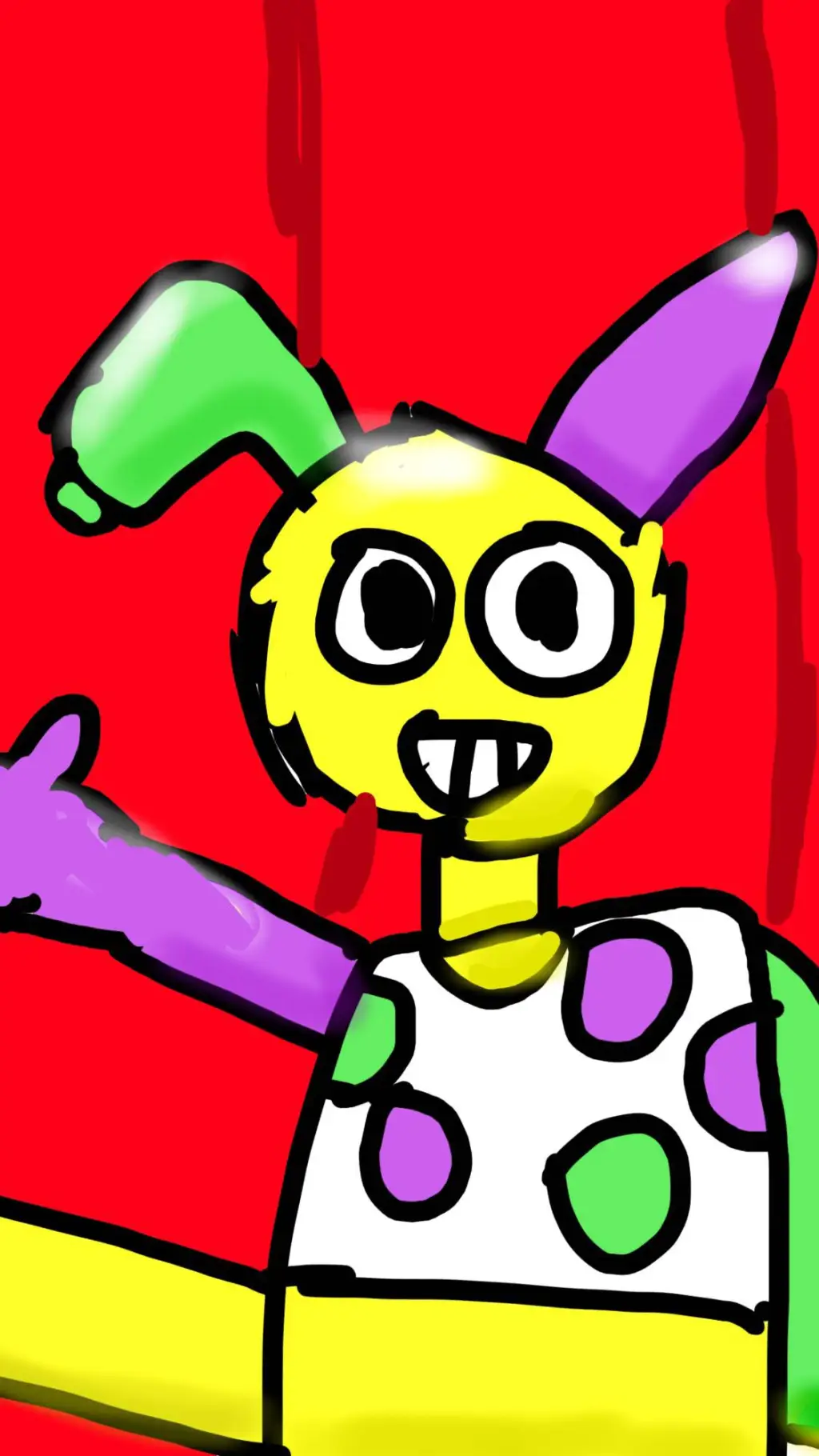 ai character: LOOEY🎈 background
